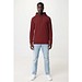 IQONIQ Jasper Hoodie aus recycelter Baumwolle, burgunderrot, XXS