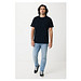 Iqoniq Kakadu relaxed T-Shirt aus recycelter Baumwolle, schwarz, S