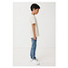 Iqoniq Koli Kids T-Shirt aus recycelter Baumwolle, natural raw, 13-14 y