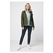 Iqoniq Makalu Damen Softshelljacke aus recyceltem Polyester, khaki, XXL