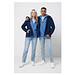 Iqoniq Makalu Herren Softshelljacke aus recyceltem Polyester, navy blau, M