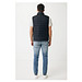 Iqoniq Meru Herren Bodywarmer aus recyceltem Polyester, schwarz, L
