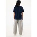 IQONIQ Nikko Heavyweight T-Shirt aus recycelter Baumwolle, navy blau, L