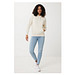 Iqoniq Rila Lightweight Hoodie aus recycelter Baumwolle, natural raw, XXXL