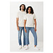 Iqoniq Sierra Lightweight T-Shirt aus recycelter Baumwolle, natural raw, XS