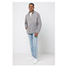 Iqoniq Talung Mikrofleece Jacke aus recyceltem Polyester, storm grey, XXS