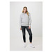 Iqoniq Torres ungefärbter Hoodie aus recycelter Baumwolle, heather grey, XS