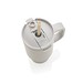 Java 350ml doppelwandiger Becher aus RCS recyceltem PP, weiß