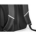KAMPALA. Laptop-Rucksack aus 900D hochdichtem recyceltem Polyester mit wasserdichter Beschichtung und 210D Futter aus recyceltem Polyester 17'3", Schwarz