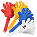 Klapper Hand einfarbig, standard-rot