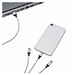 Ladekabel CHARGE DISTANCE,silber