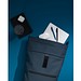 Lennon Roll-Top Recycled PU Backpack Rucksack, Navy