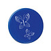 Magnet Rund, standard-blau PS