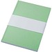 Novella Austen A5 Softcover Notizbuch aus Recyclingmaterial – 100 Blatt, grün