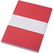 Novella Austen A5 Softcover Notizbuch aus Recyclingmaterial – 100 Blatt, rot