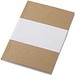 Novella Austen A6 Softcover Notizbuch aus recyceltem Kraftpapier – 50 Blatt, natur