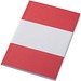 Novella Austen A6 Softcover Notizbuch aus Recyclingmaterial – 50 Blatt, rot