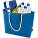 Panama Strandkühltasche mit Kordelgriffen aus recyceltem GRS-Material, 23L, royalblau