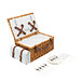 Picknickkorb MADISON PARK,beige, blau, braun