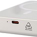 Recycelte kabellose Ladestation Meno, weiß