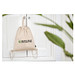 Recycled Baumwoll Zugbeutel PromoBag Plus (180 g/m²), Natur