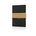 Salton Luxus Kraftpapier Notizbuch A5, schwarz