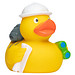 Schnabels® Bade-Ente Globetrotter, bunt