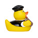Schnabels® Bade-Ente Richter, bunt