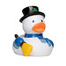 Schnabels® Bade-Ente Schneemann, weiß