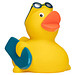 Schnabels® Bade-Ente Surfer, bunt