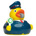 Schnabels® Bade-Ente Zugbegleiter, bunt