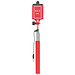 Selfiestick mit Auslöser und Trageschlaufe, Rot Selfiestick mit Auslöser und Trageschlaufe, Rot