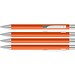 uma® Metall-Kugelschreiber Straight SI, blaue Mine, orange