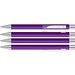uma® Metall-Kugelschreiber Straight SI, blaue Mine, violett
