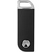 Swivel Rectangular USB-Stick, schwarz, 1GB