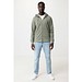 Iqoniq Abisko Zip-Kapuzenpullover aus recycelter Baumwolle, heather green, XXS