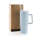 Tana Becher aus RCS recyceltem Kunststoff mit Griff 900ml, hellblau