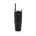 Tana Becher aus RCS recyceltem Kunststoff mit Griff 900ml, schwarz