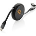 Terra ausziehbares 240W 2-in-1 Kabel aus RCS rec. Aluminium, schwarz