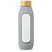 Tidan 600 ml Flasche aus Borosilikatglas mit Silikongriff, grau