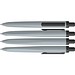 uma® Metall-Kugelschreiber TRION, hellgrau