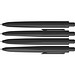 uma® Metall-Kugelschreiber TRION, schwarz