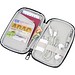 TROIKA BLACK TECH TRAVELLER Kabel Organizer, schwarz