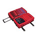 Trolley-Reisetasche BoGi L,rot, schwarz