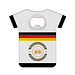 Untersetzer Trikot, weiß