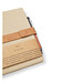 VINGA Bosler Notizbuch aus RCS recyceltem Canvas, greige