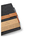 VINGA Bosler Notizbuch aus RCS recyceltem Canvas, schwarz