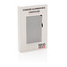 XD COLLECTION Aluminium RFID Kartenhalter, silber