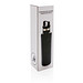 XD COLLECTION Auslaufsichere Vakuumflasche, 600 ml, schwarz