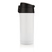 XD COLLECTION Easy-Lock Vakuum-Becher aus RCS recyceltem Stainless-Steel, weiß